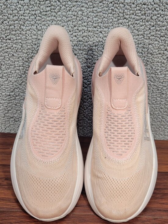 Hoka One One Shoes - Hoka One One Skyward Laceless Women's Size 8B Rose Latte Rose Cream 1168877